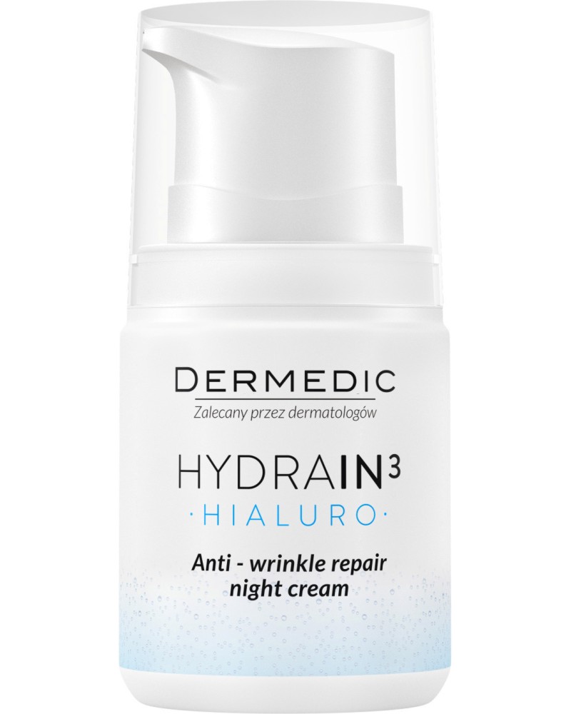 Dermedic Hydrain3 Hialuro Anti-Wrinkle Repair Night Cream -        Hydrain3 Hialuro - 