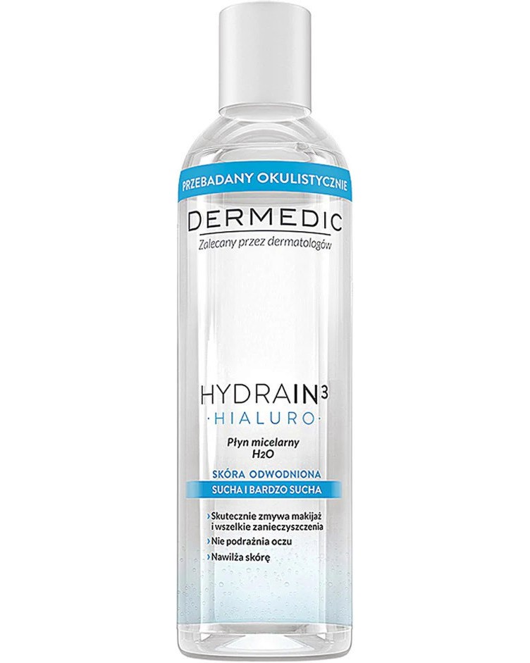 Dermedic Hydrain3 Hialuro Micellar Water -      Hydrain3 Hialuro - 