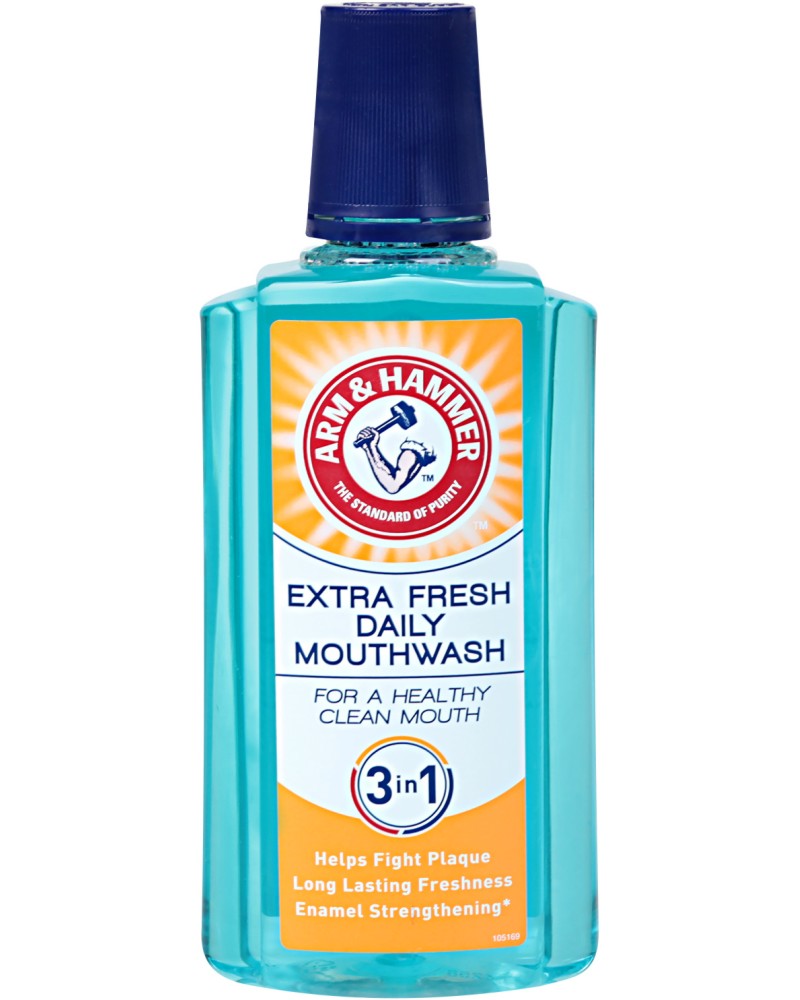 Arm & Hammer Extra Fresh Daily Mouthwash -     - 