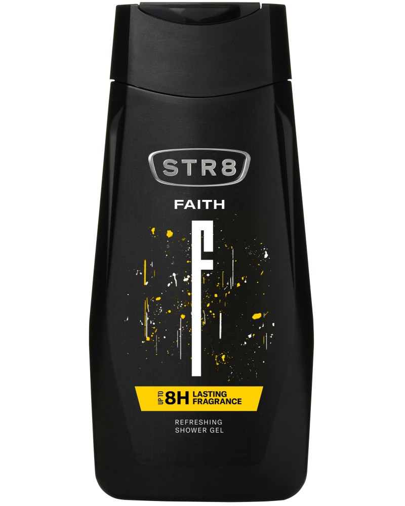 STR8 Faith Refreshing Shower Gel - Освежаващ душ гел за мъже от серията Faith - душ гел