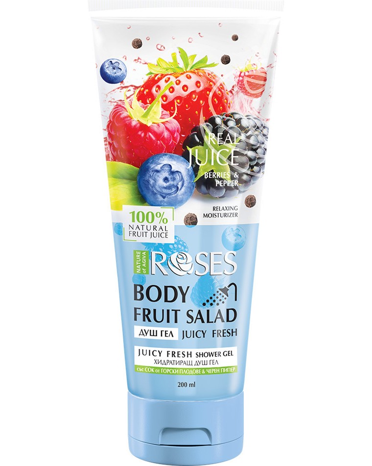 Nature of Agiva Roses Fruit Salad Shower Gel -           Fruit Salad -  