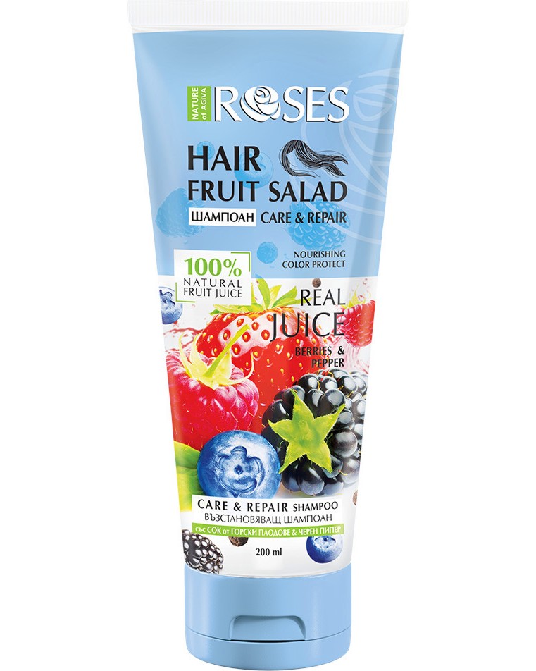 Nature of Agiva Roses Fruit Salad Shampoo -           Fruit Salad - 