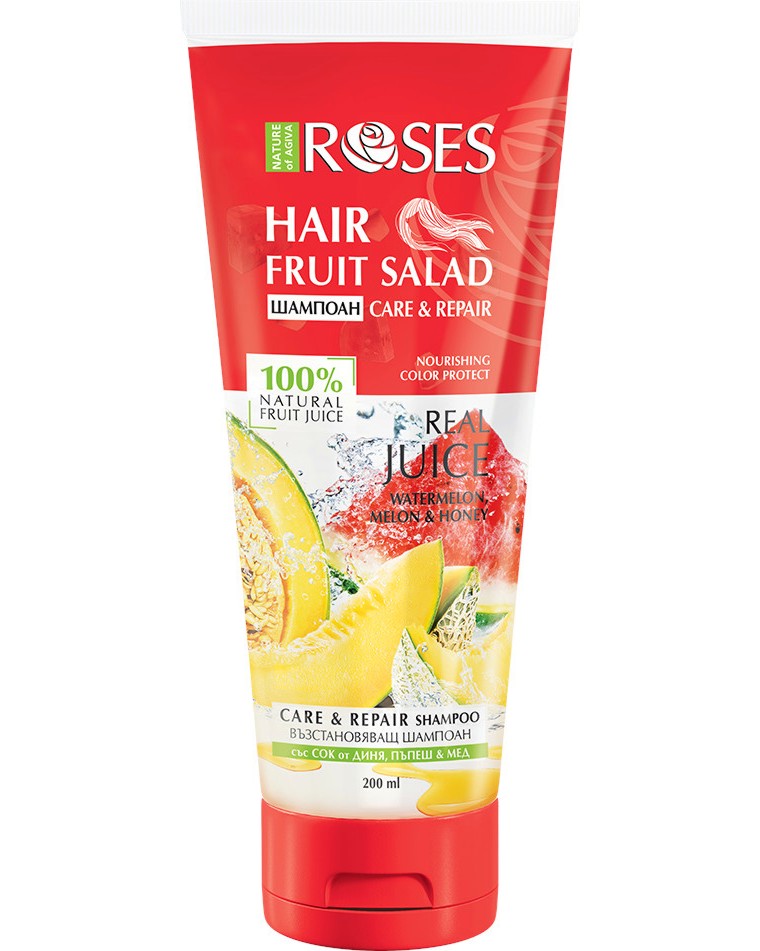 Nature of Agiva Roses Fruit Salad Shampoo -    ,      Fruit Salad - 