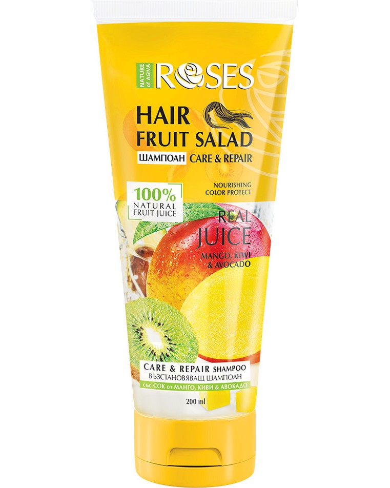 Nature of Agiva Roses Fruit Salad Shampoo -    ,      Fruit Salad - 