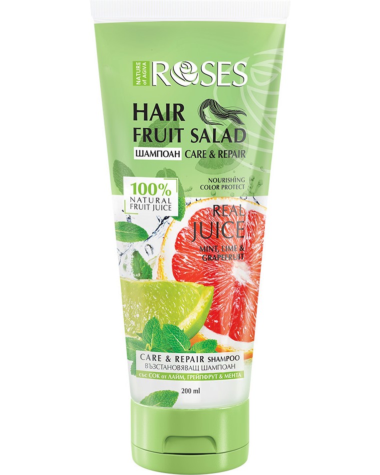 Nature of Agiva Roses Fruit Salad Shampoo -    ,      Fruit Salad - 