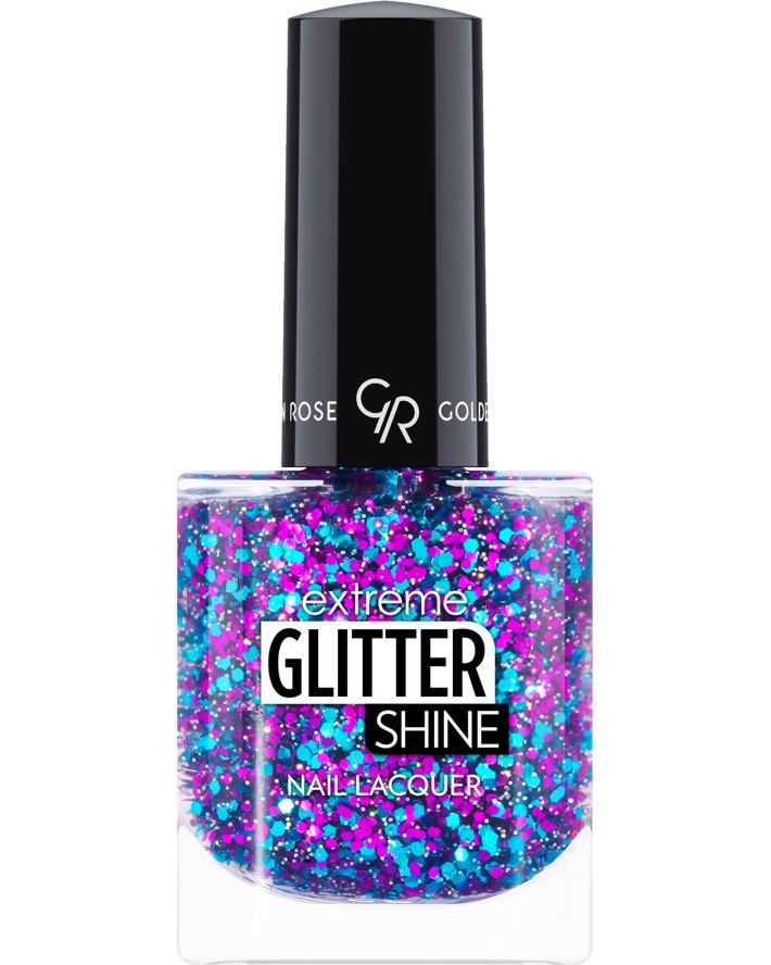 Golden Rose Extreme Glitter Shine Nail Lacquer -        - 