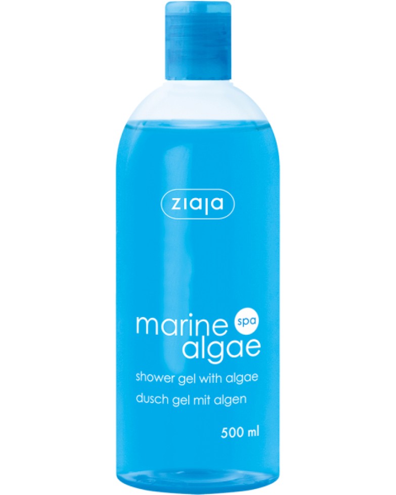 Ziaja Marine Algae Shower Gel - Хидратиращ душ гел с водорасли от серията Marine Algae - душ гел