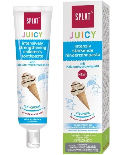 Splat Juice Ice Cream Toothpaste -         -   