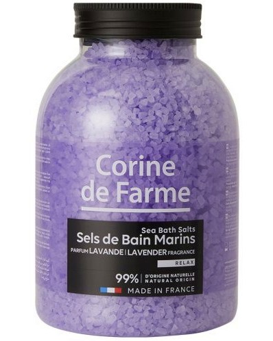 Corine de Farme Lavander Sea Bath Salts -          - 