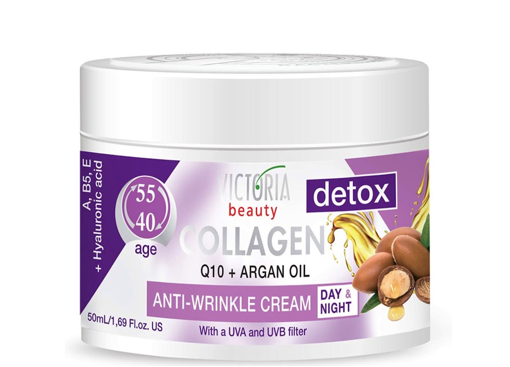 Victoria Beauty Collagen Anti-Wrinkle Cream 40+ -        , Q10   - 