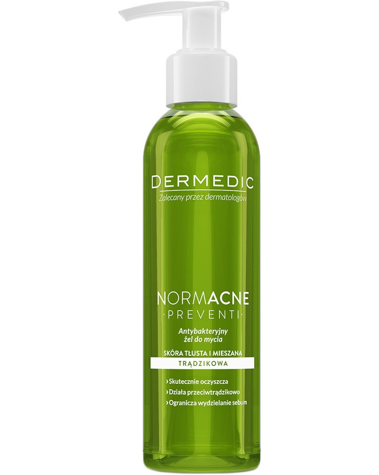 Dermedic Normacne Antibacterial Cleansing Gel -      ,         "Normacne" - 