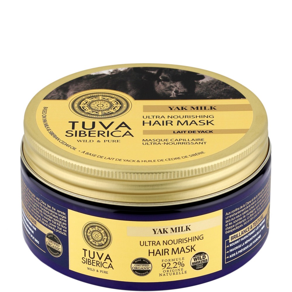 Natura Siberica Tuva Siberica Yak Milk Ultra Nourishing Hair Mask - ����������� ����� �� ���� � ����� �� �� �� ������� "Tuva Siberica" - �����