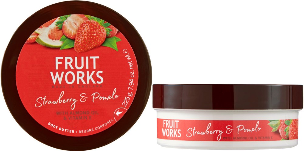 Fruit Works Strawberry & Pomelo Body Butter -          - 
