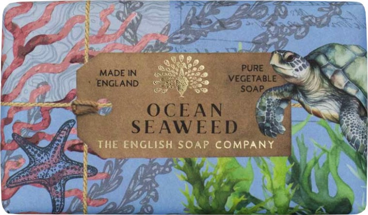 English Soap Company Ocean Seaweed English Soap Company Ocean Seaweed - Луксозен ексфолиращ сапун с океански водорасли - сапун