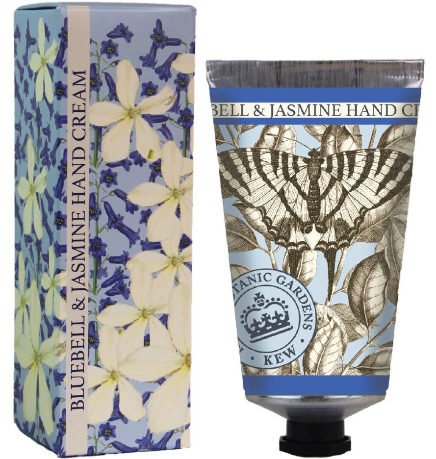 English Soap Company Bluebell & Jasmine Hand Cream - Крем за ръце с аромат на зюмбюл и жасмин - крем
