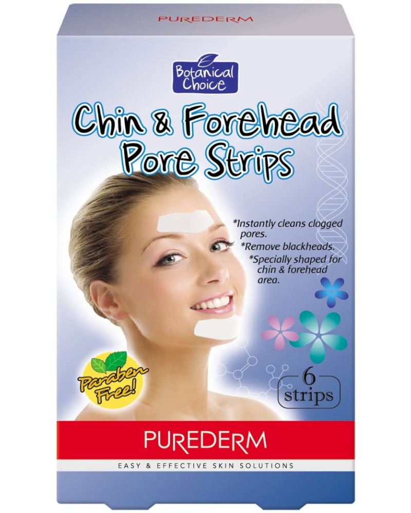 Purederm Chin & Forehead Pore Strips -       - 