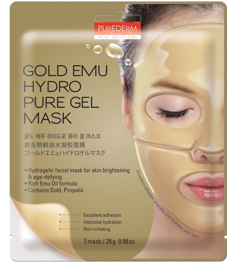 Purederm Gold Emu Hydro Pure Gel Mask -           - 