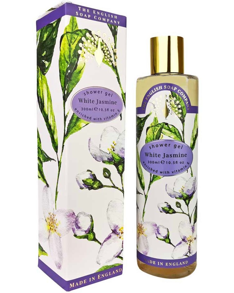 English Soap Company White Jasmine Shower Gel English Soap Company White Jasmine Shower Gel - Душ гел с аромат на бял жасмин - душ гел