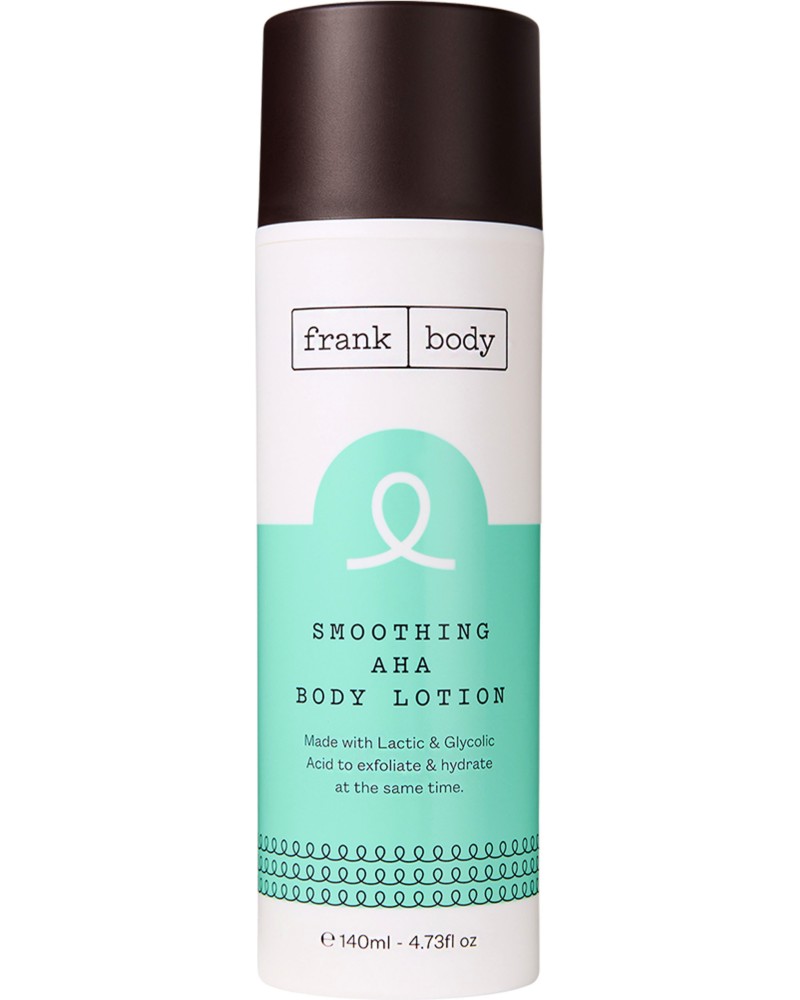 Frank Body Smoothing AHA Body Lotion Frank Body Smoothing AHA Body Lotion - Изглаждащ лосион за тяло с AHA киселини - продукт