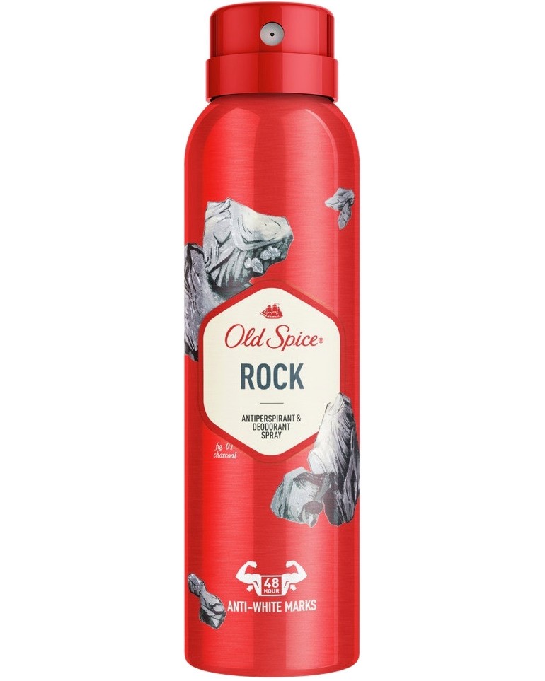 Old Spice Rock Antiperspirant & Deodorant Spray -        Rock - 