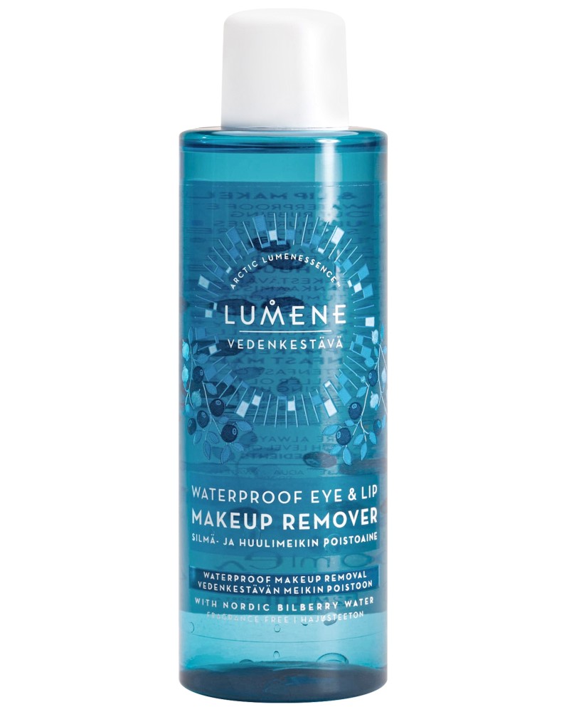 Lumene Vedenkestava Waterproof Eye & Lip Makeup Remover -          - 