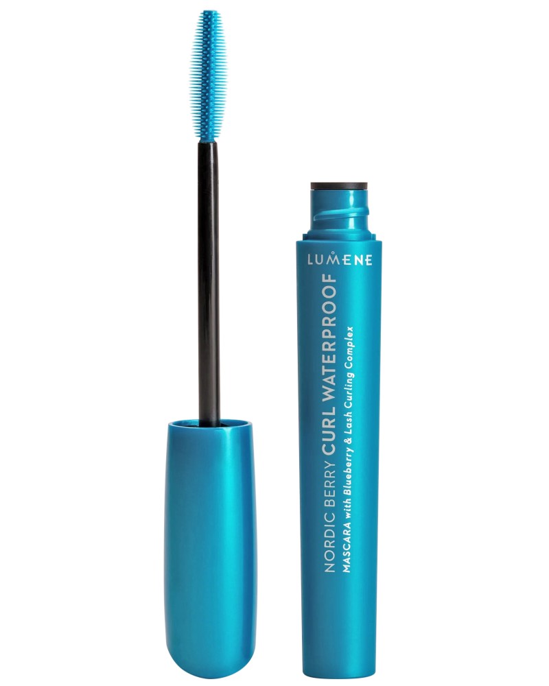 Lumene Nordic Berry Curl Waterproof Mascara Lumene Nordic Berry Curl Waterproof Mascara - Водоустойчива спирала за дълги и извити мигли - спирала