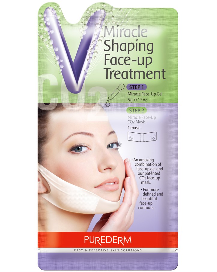Purederm Miracle Shaping Face-Up Treatment -       - 