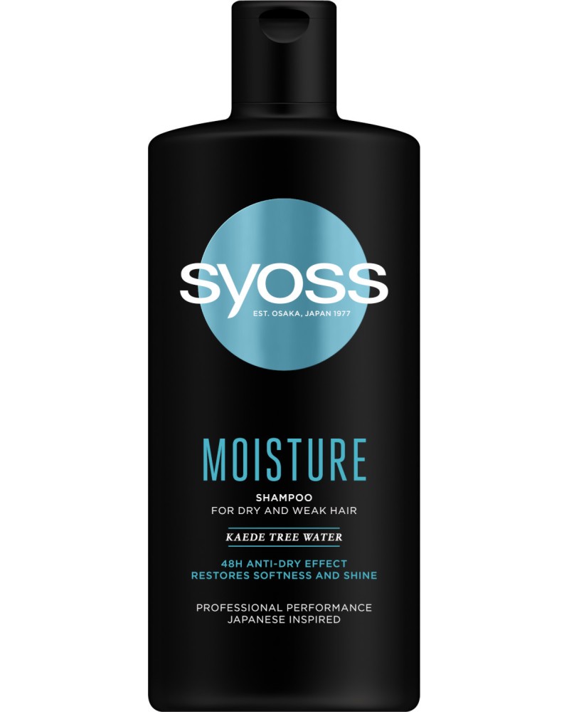 Syoss Moisture Shampoo - ���������� ������� �� ���� � ����� ���� - �������