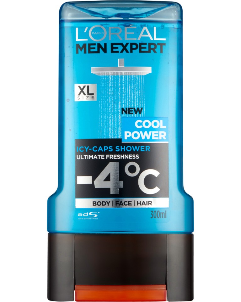 L'Oreal Men Expert Cool Power Shower Gel -        Men Expert -  