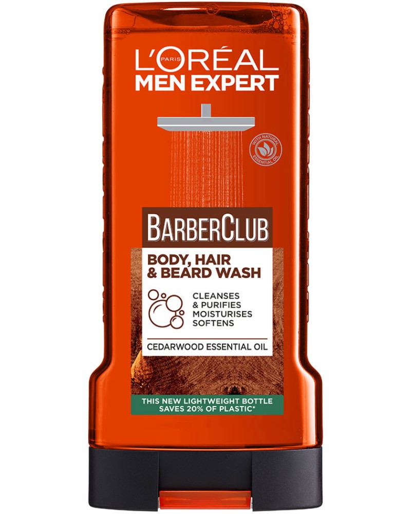 L'Oreal Men Expert Barber Club Shower Gel -     ,      Men Expert -  