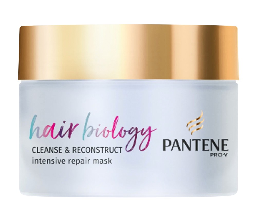 Pantene Hair Biology Cleanse & Reconstruct Intensive Repair Mask -         Hair Biology - 