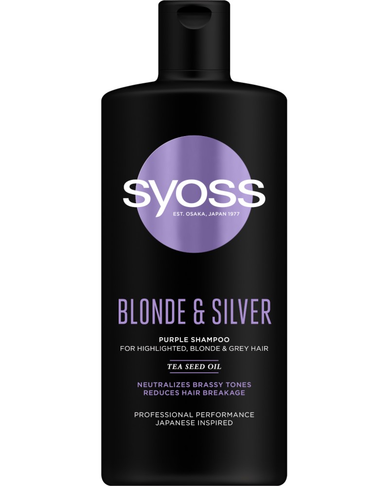 Syoss Blond & Silver Shampoo -   ,      - 