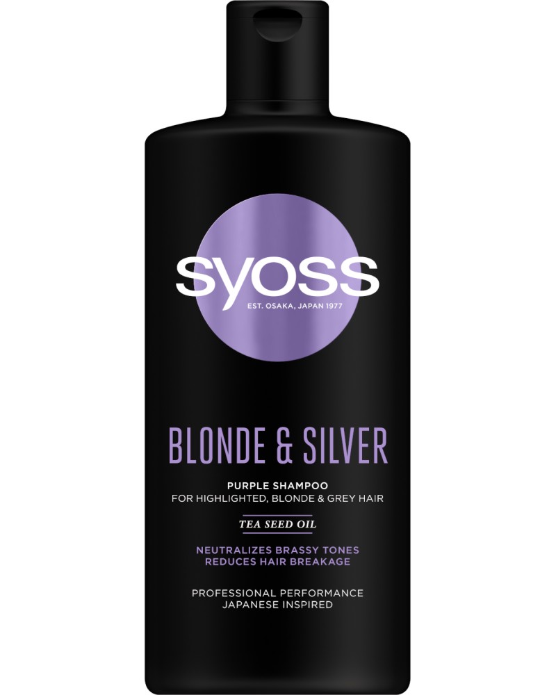 Syoss Blond & Silver Shampoo -   ,      - 