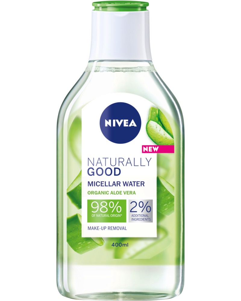 Nivea Naturally Good Organic Aloe Vera Micellar Water -         "Naturally Good" - 