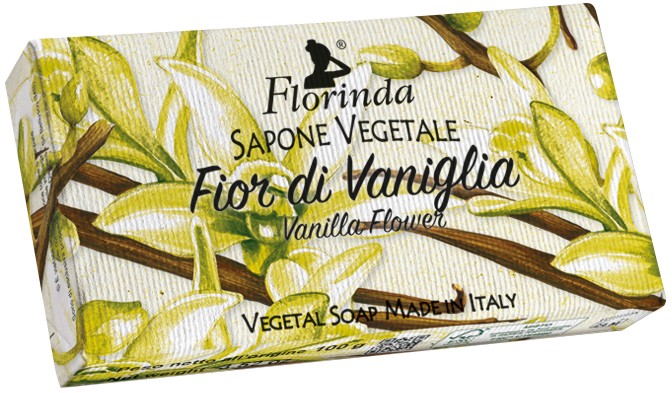 Florinda Vanilla Flower Vegetal Soap -       - 