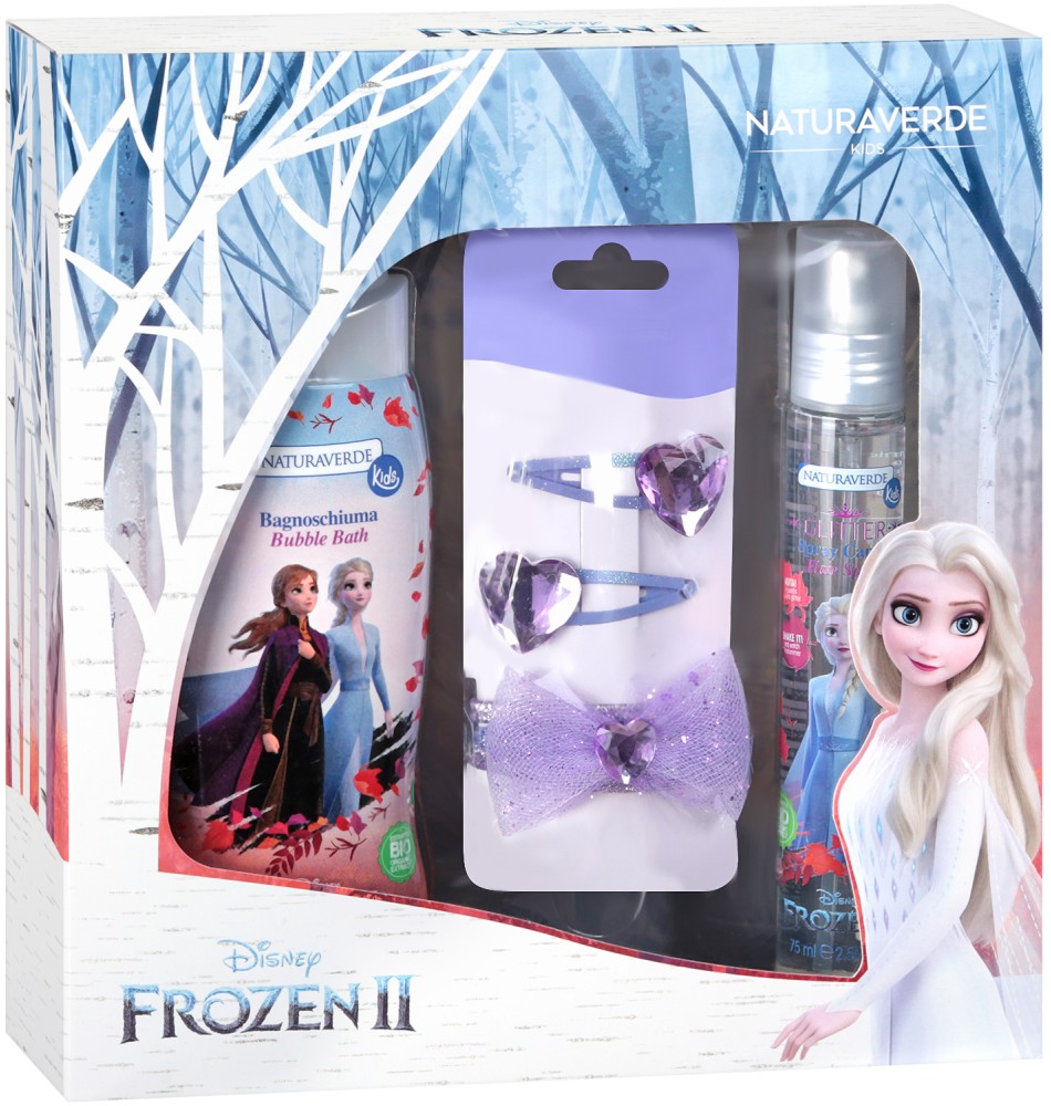 Детски подаръчен комплект Детски подаръчен комплект - С козметика от серията "Замръзналото кралство" - продукт