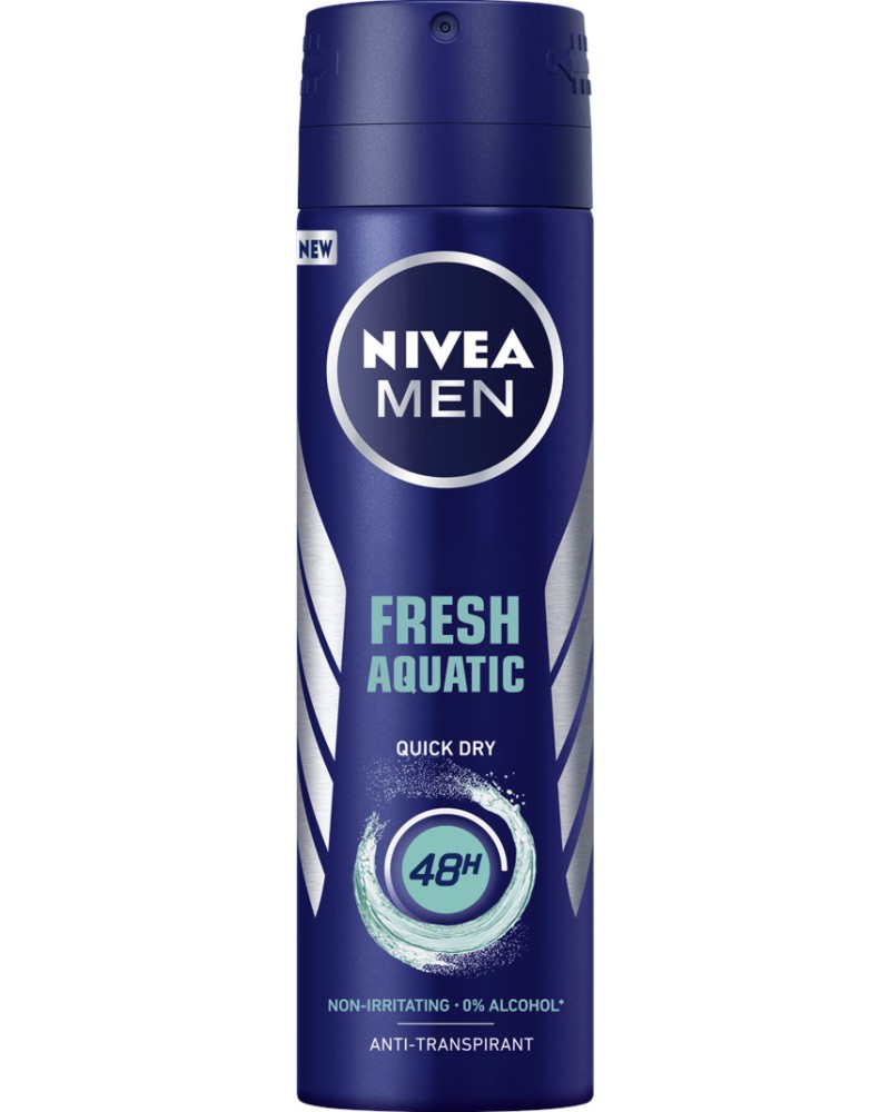 Nivea Men Fresh Aquatic Anti-Transpirant -        Nivea Men - 