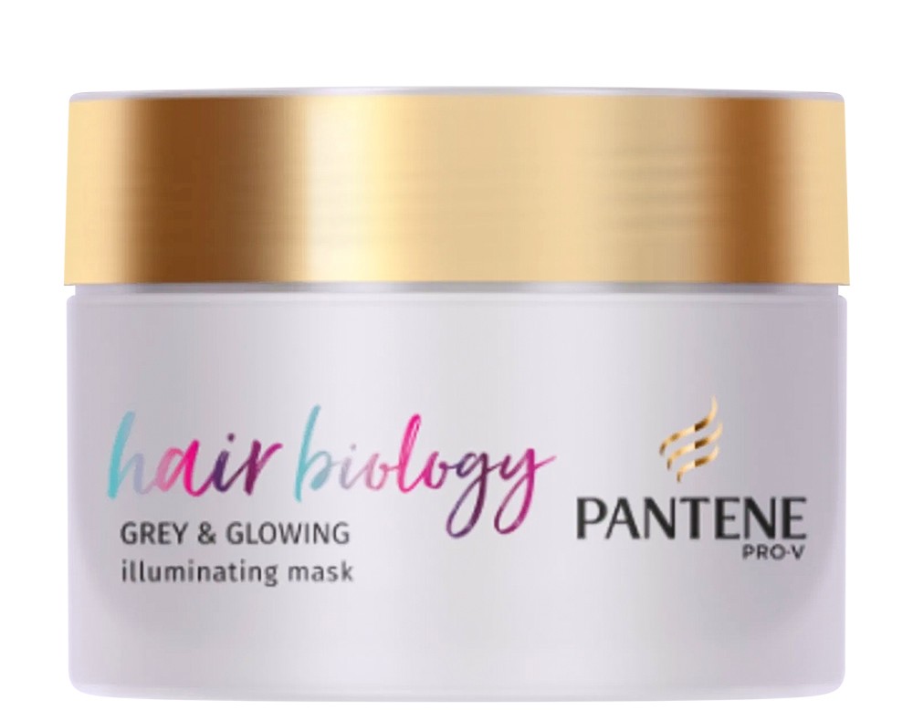 Pantene Hair Biology Grey & Glowing Mask -   ,       Hair Biology - 
