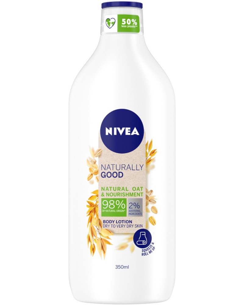 Nivea Naturally Good Natural Oat & Nourishment Body Lotion -        - 