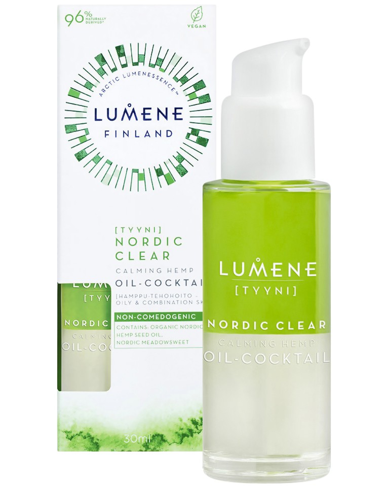 Lumene Calming Hemp Oil-Cocktail -          - 