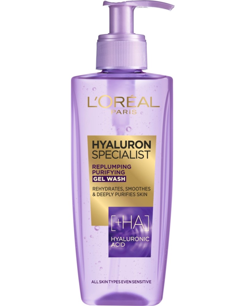 L'Oreal Hyaluron Specialist Gel Wash -       Hyaluron Specialist - 