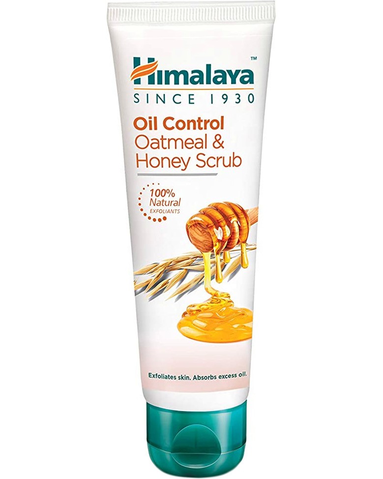 Himalaya Oil Control Oatmeal & Honey Scrub -         - 