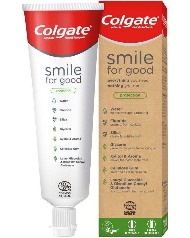 Colgate Smile for Good Whitening Toothpaste - ��������� ��������� ����� �� ���� - ����� �� ����