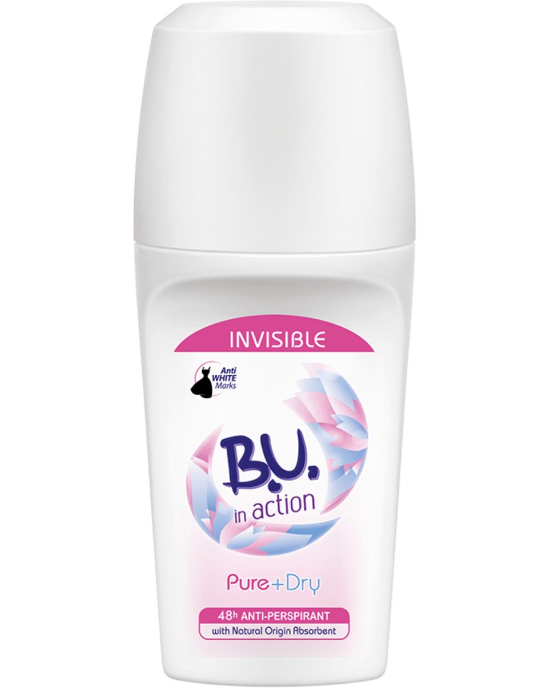 B.U. in Action Pure + Dry Anti-Perspirant Roll-On -     - 