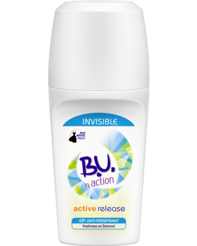 B.U. in Action Active Release Anti-Perspirant Roll-On -      - 