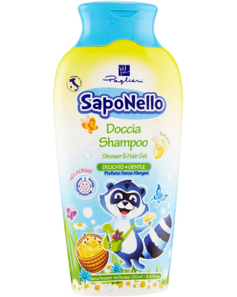 SapoNello Shower & Hair Gel Banana -      2  1     -  