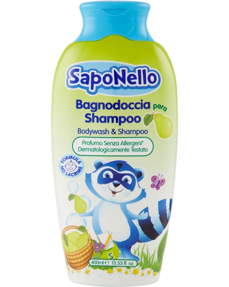 SapoNello Bodywash & Shampoo Pear -      2  1     -  