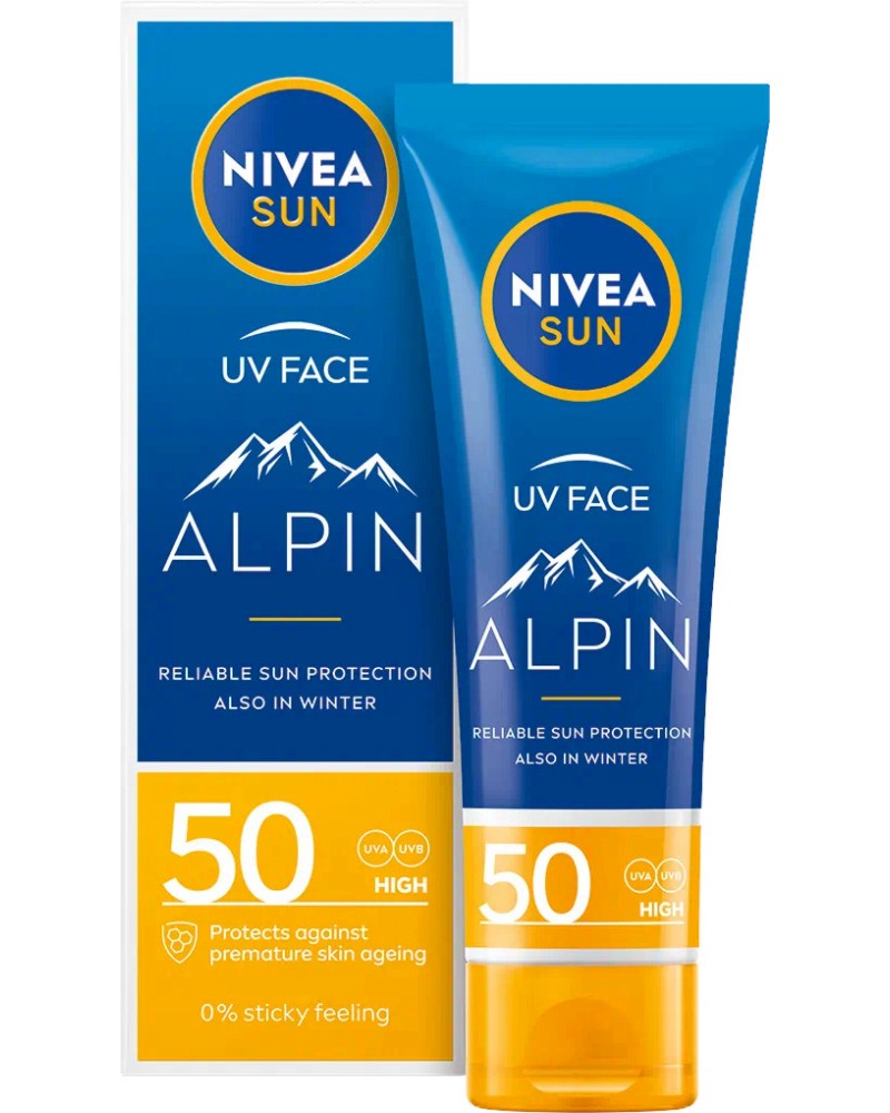Nivea Sun Alpin Face Sunscreen SPF 50 -     - 