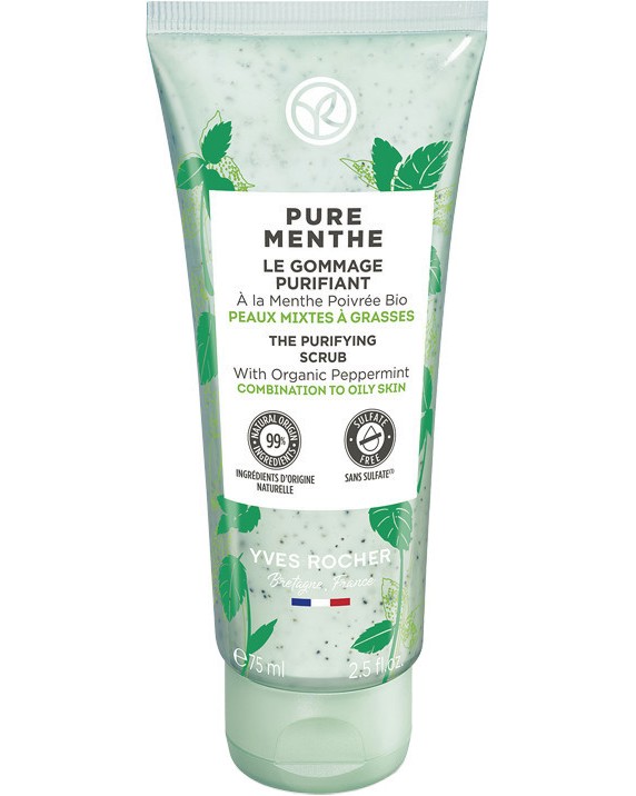 Yves Rocher Pure Menthe Scrub -         Pure Menthe - 