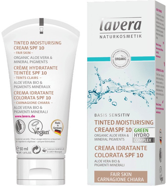 Lavera Tinted Moisturising Cream 3 in 1 SPF 10 -           - 